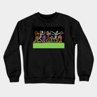 Dancing Skeletons Crewneck Sweatshirt